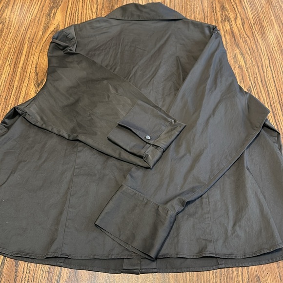 Vintage Talbots Women’s Brown Button Down Shirt Size 22W - Picture 2 of 5